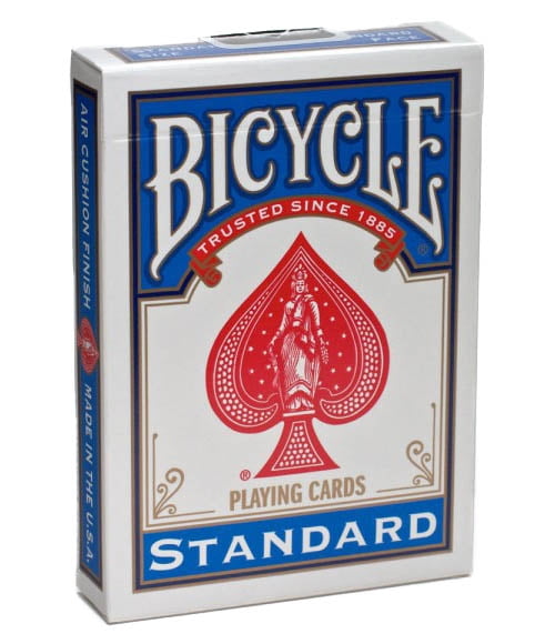 Baralho Bicycle Standard, Azul, Vermelho, Preto