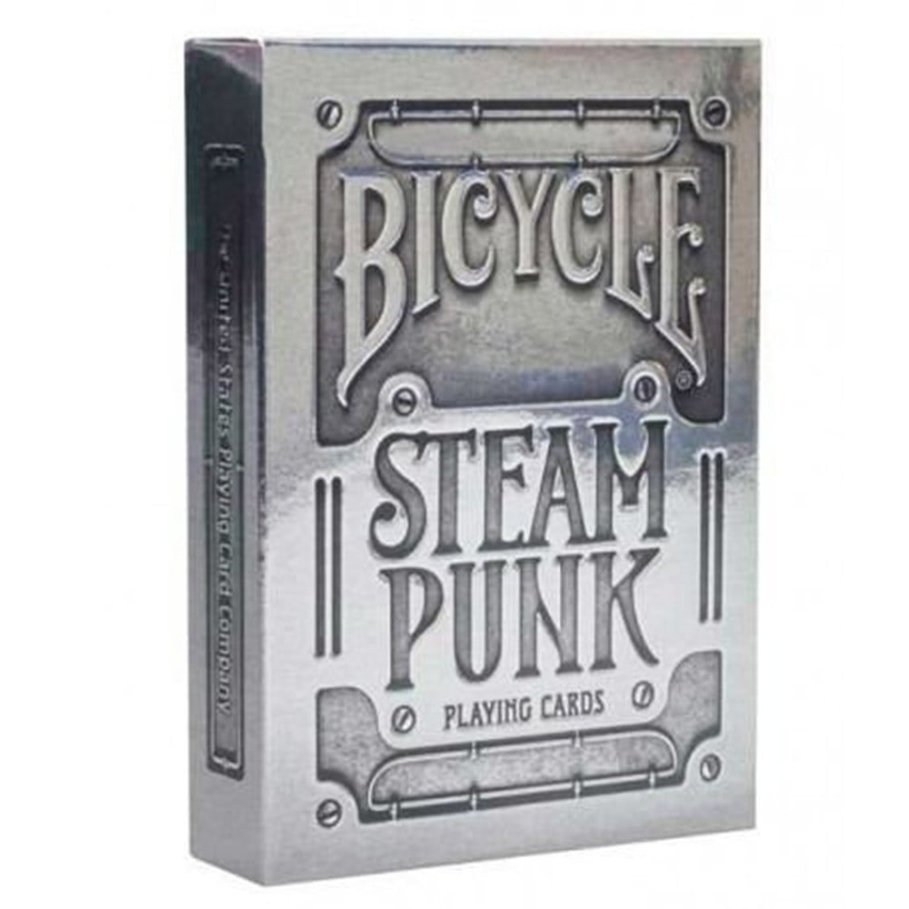 Baralho Bicycle Silver Steampunk - PREMIUM Deck
