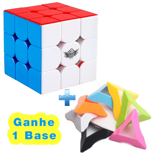 Cubo Mágico Cyclone Boys 3x3x3 - Com Base - Profissional