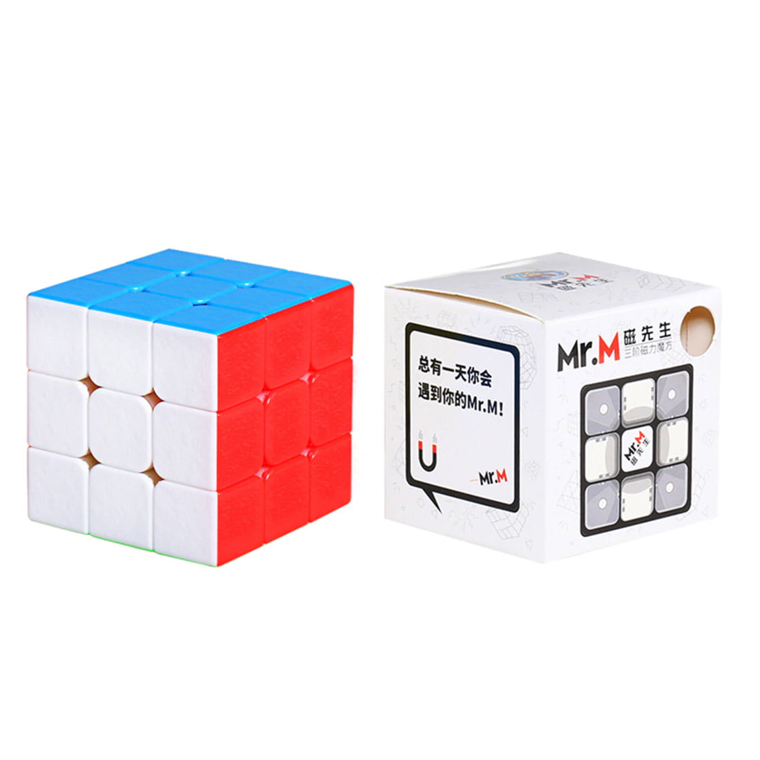 Cubo Magico Cuber Pro 3 Magnetico - Jogo De Tabuleiro - #