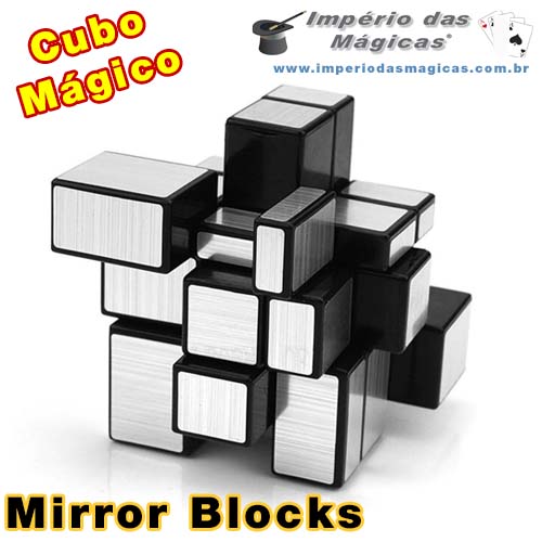 Cubo Mágico Mirror Blocks Shengshou Prata