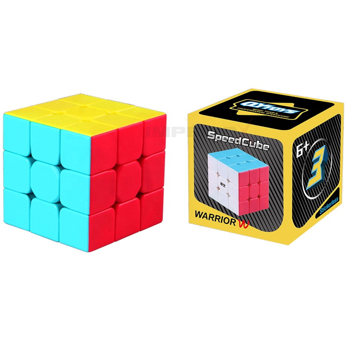 Cubo Mágico 3x3 Qiyi Warrior W + Brinde