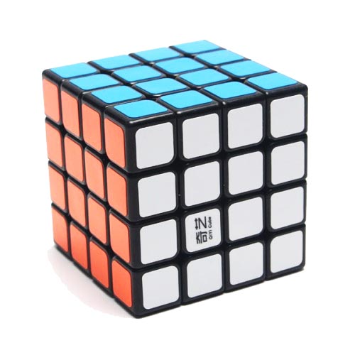 Cubo Mágico Oncube 4x4x4 Preto QY - Atacado Cubos - Cubos Mágicos em atacado