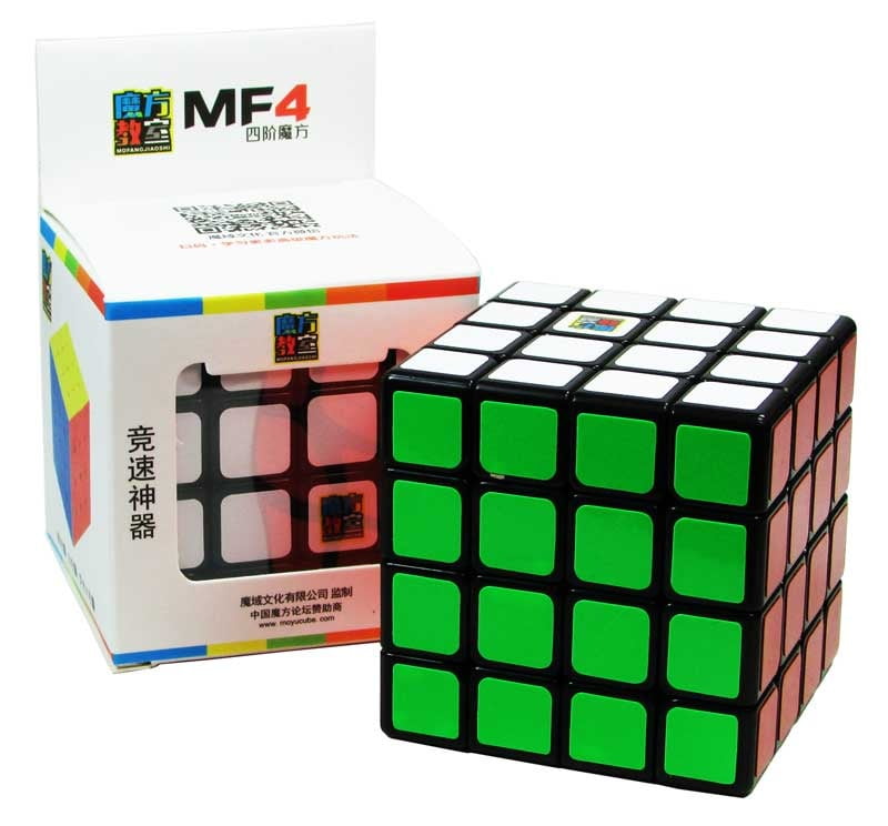 Cubo Mágico Profissional Moyu MF4 4x4x4 Preto - ImpérioXD - Mágicas, Cubos  Mágicos, Baralhos, Ilusionismo