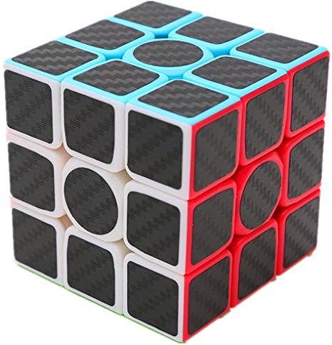 Cubo Mágico Warrior W 3x3x3 Qiyi Carbon Fiber Stickerless