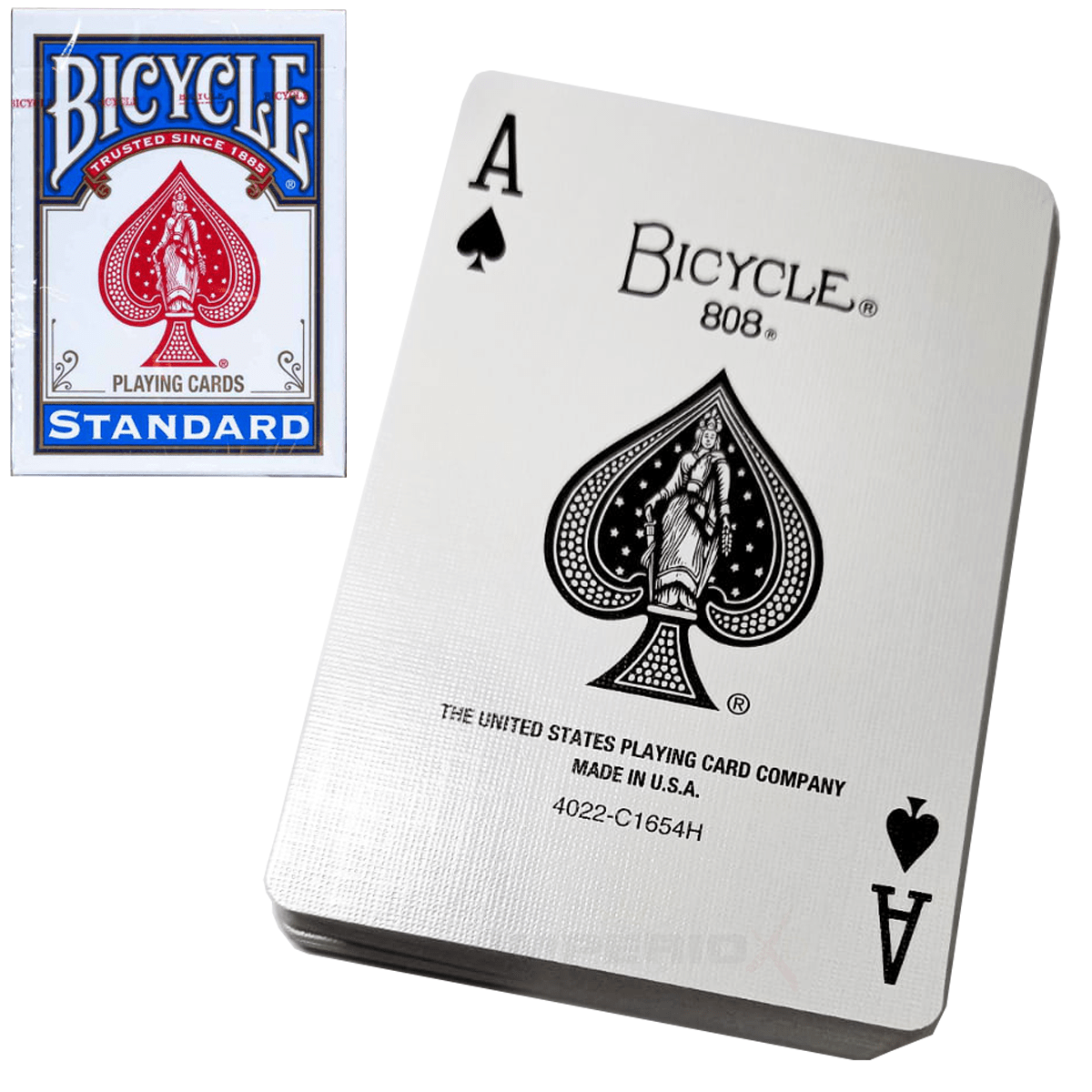 Mágica do Baralho Bisotê - Bicycle Standard