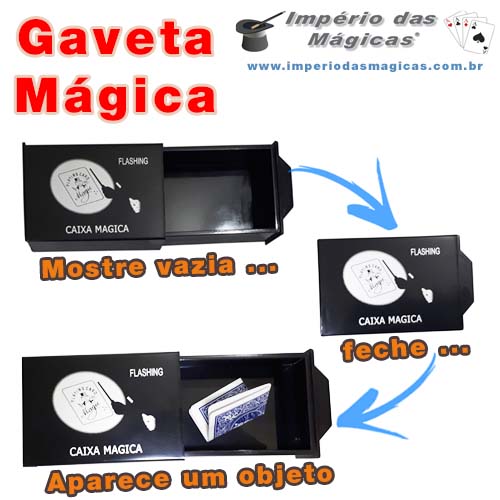 Gaveta Mágica que Aparece Objetos - Drawer Box