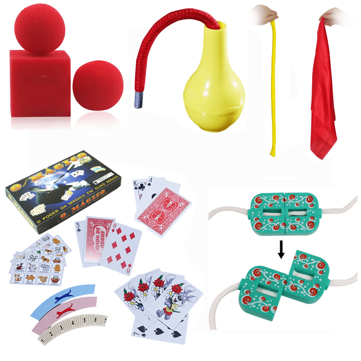 Kit de Mágicas Nível Iniciante - Combo 1