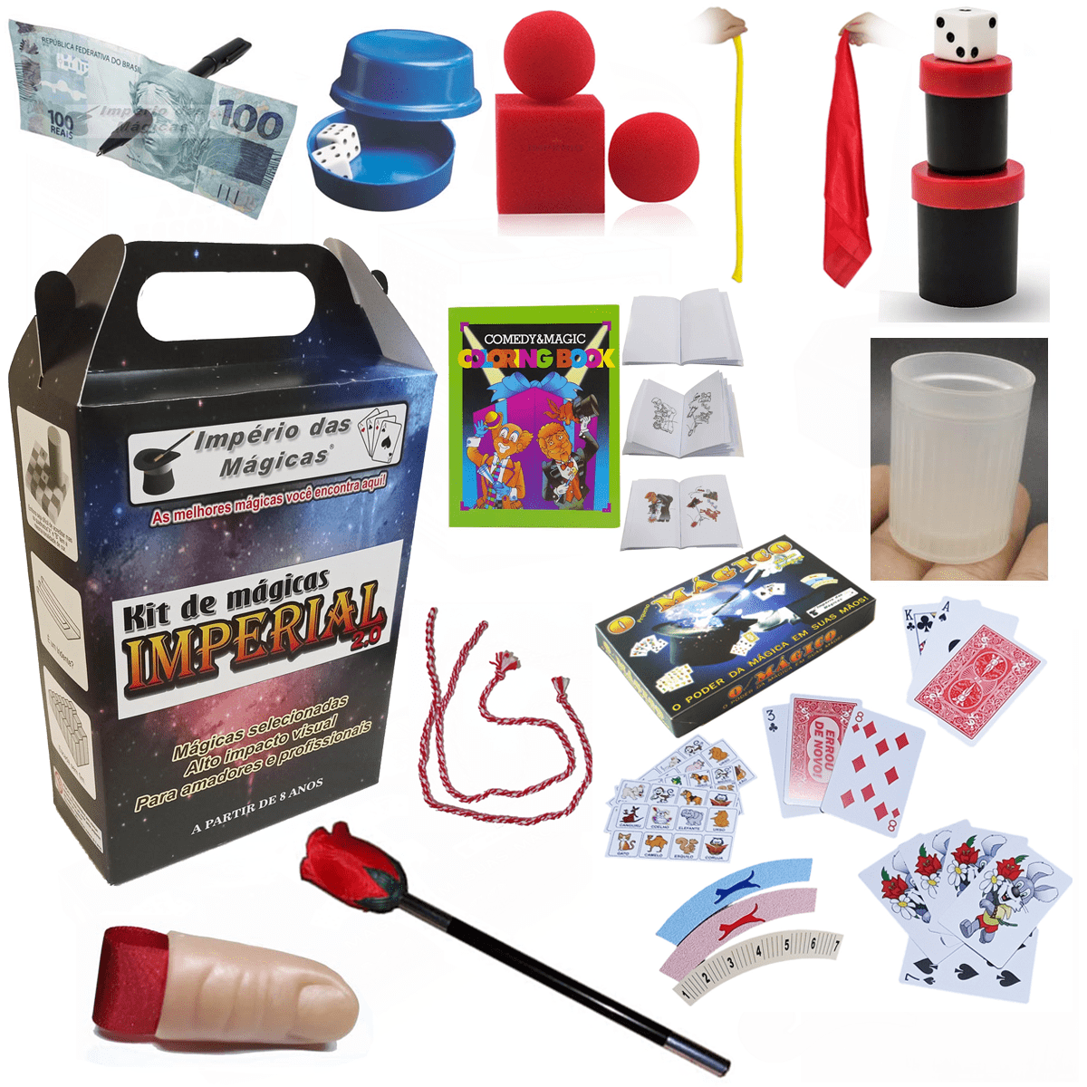 Kit De Mágicas Nível Intermediário - Combo 1