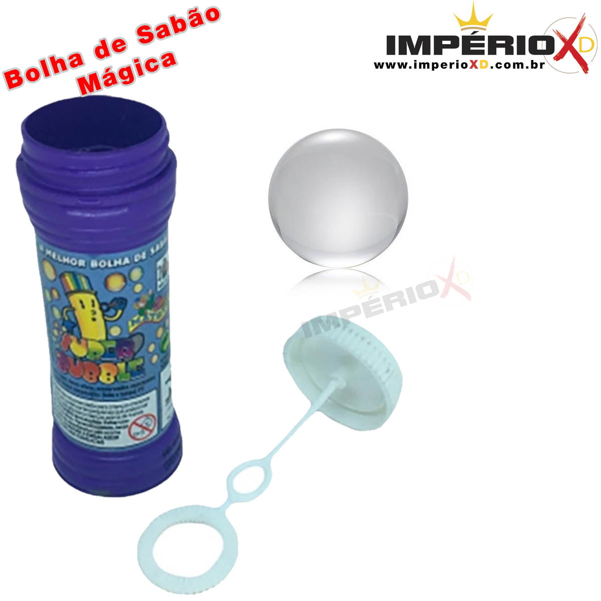 Prepare-se para uma experiência mágica: bolhão de sabão que não