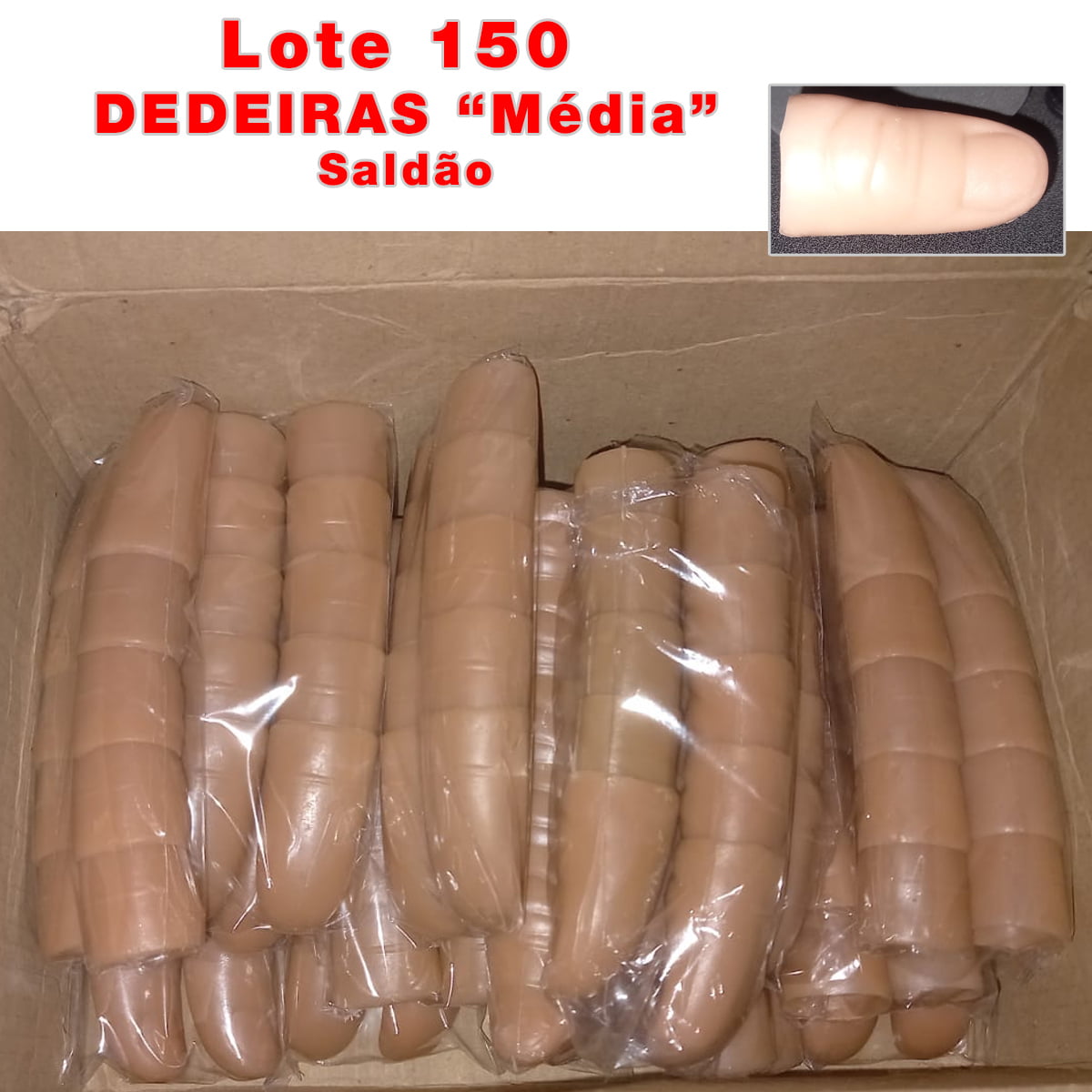 Lote de 150 Dedeiras - Média - Saldão