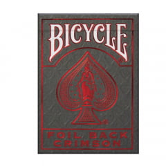 Baralho Bicycle MetalLuxe Vermelho Crimson - Grey