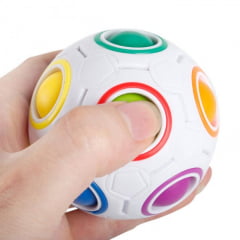 Cubo Mágico Bola Puzzle Rainbow Ball
