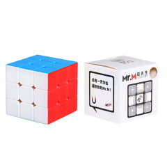 Cubo Mágico Profissional Moyu MF6 6x6x6 Preto