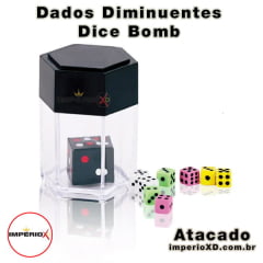 Dados Diminuentes - Dice Bomb - Atacado Dados Diminuentes - Dice Bomb - Atacado