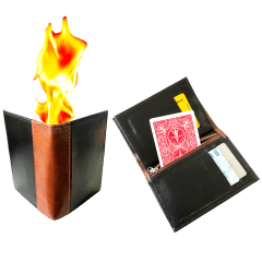 Instant Fire Wallet 2.0 by Andrew e Magic Up Instant Fire Wallet 2.0 by Andrew e Magic Up