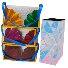 Produção de Bolsas com Flores Grande